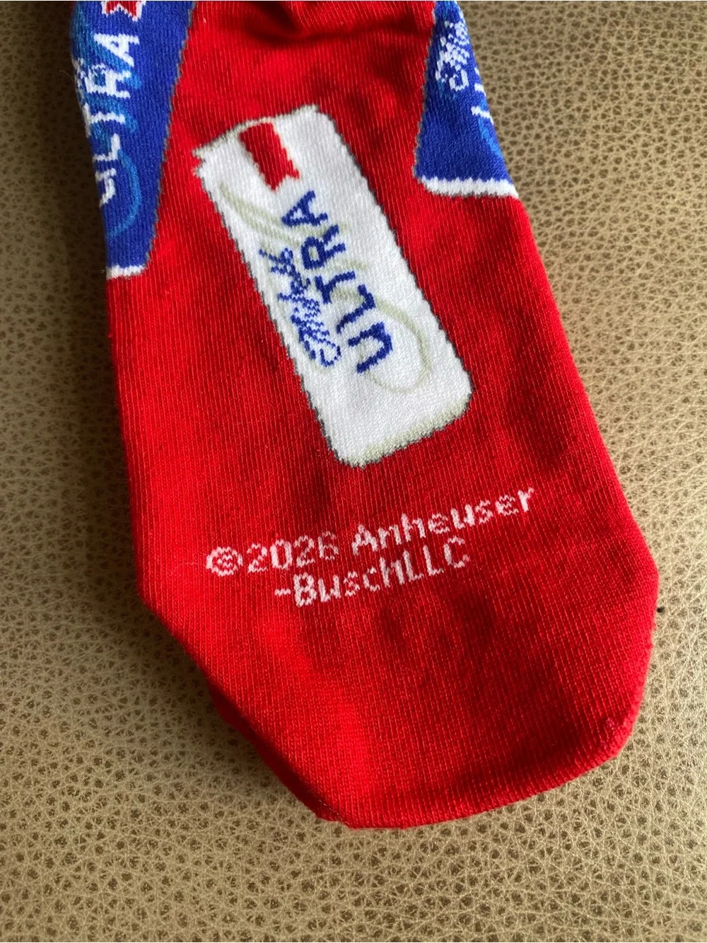 ODD SOX ‘Michelob ULTRA' Beer Can Print Novelty Socks